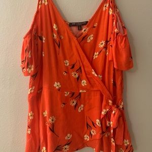 Beautiful Open Shoulder Women’s Summer Blouse 🧡